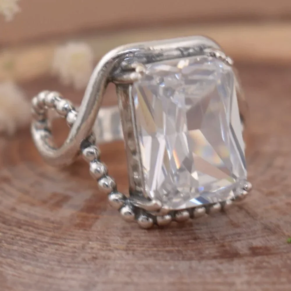 6 Carat Clear Cut Ring (NEW)